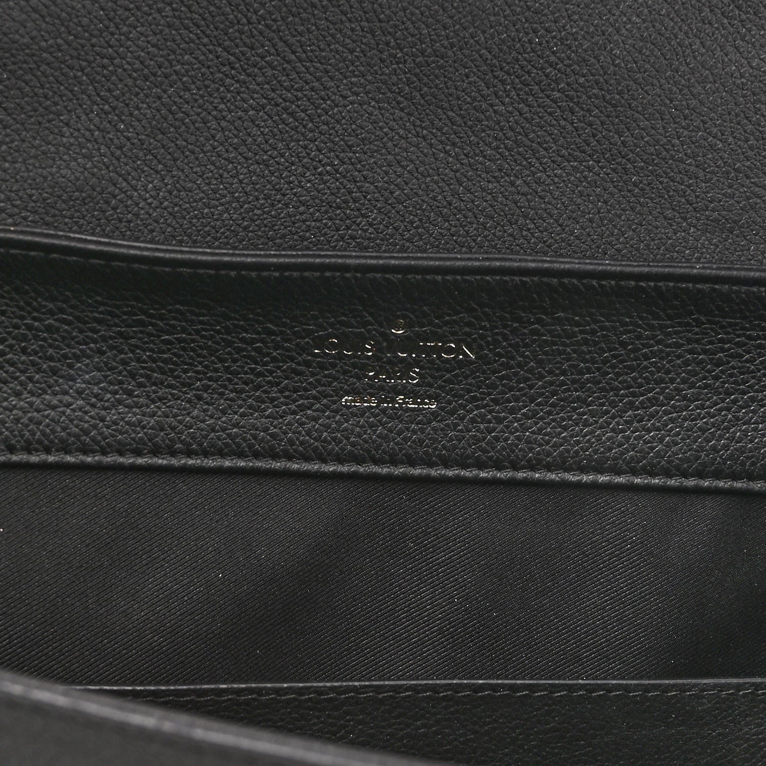 Louis Vuitton Calfskin Lockme MM Black 6 of 14