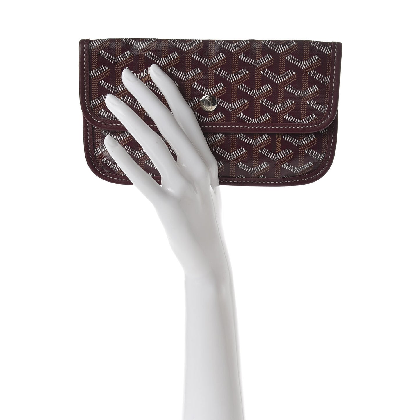 Goyardine Pouch Burgundy