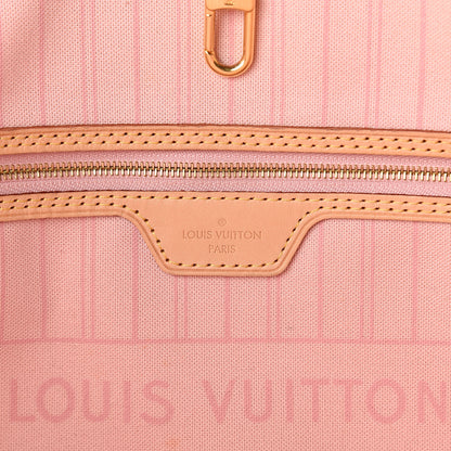 Louis Vuitton Damier Azur Neo Neverfull GM Rose Ballerine 6 of 9