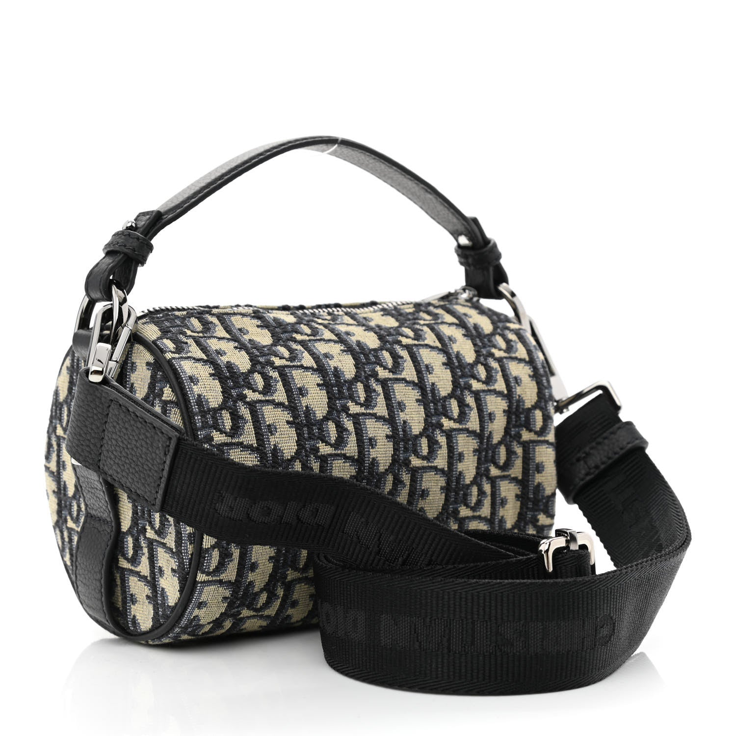 Christian Dior Oblique Mini Roller Messenger Bag Blue 3 of 10