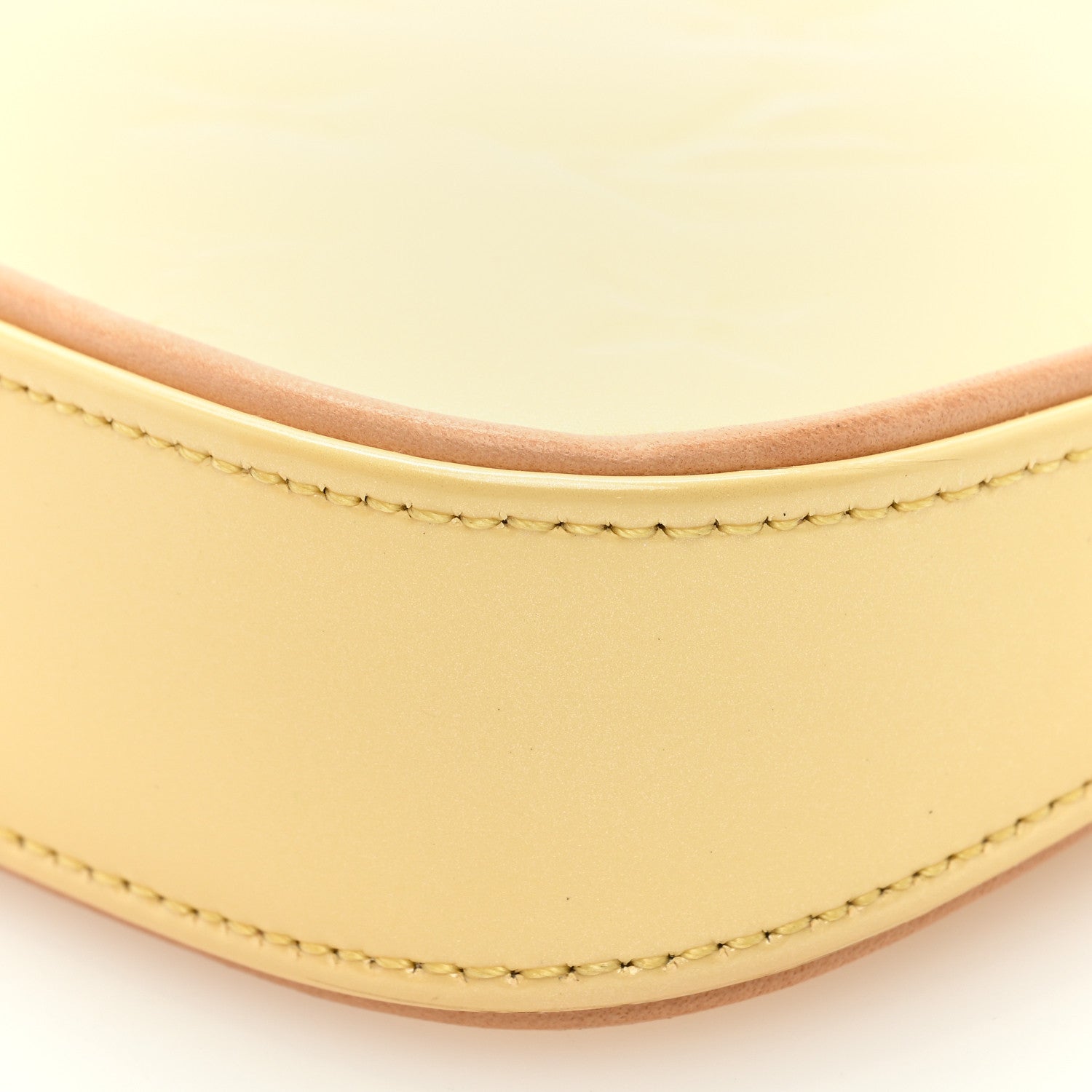 Louis Vuitton Metallic Vernis Valentine Mini Pochette Accessories Banana Fizz 9 of 10