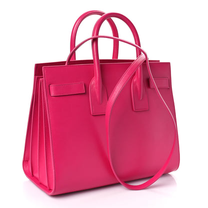 Saint Laurent Calfskin Small Sac De Jour Lipstick Pink 3 of 8