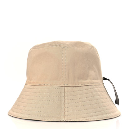 Fendi Technical Fabric FF Reversible Bucket Hat S Tobacco Beige 6 of 8