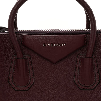 Givenchy Sugar Goatskin Small Antigona Burgundy 8 of 10