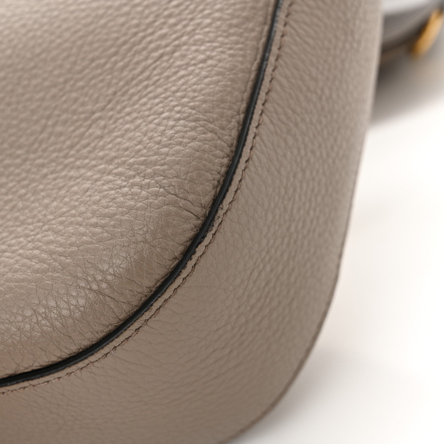 Prada Vitello Phenix Zippered Messenger Hobo Argilla 11 of 13