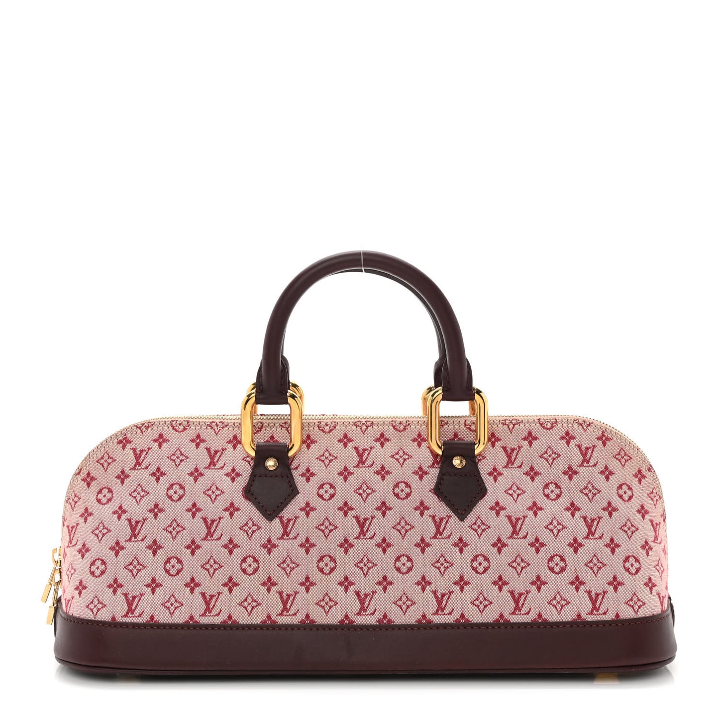 Mini Monogram Alma Long Cherry