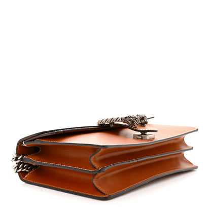 Gucci Calfskin Small Dionysus Shoulder Bag Harness Brown 4 of 12
