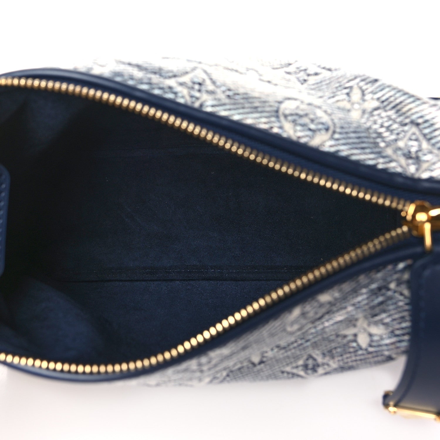 Louis Vuitton Monoglam Side Trunk MM Blue 5 of 9