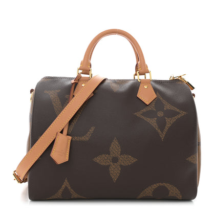 Louis Vuitton Reverse Monogram Giant Speedy Bandouliere 30 1 of 10