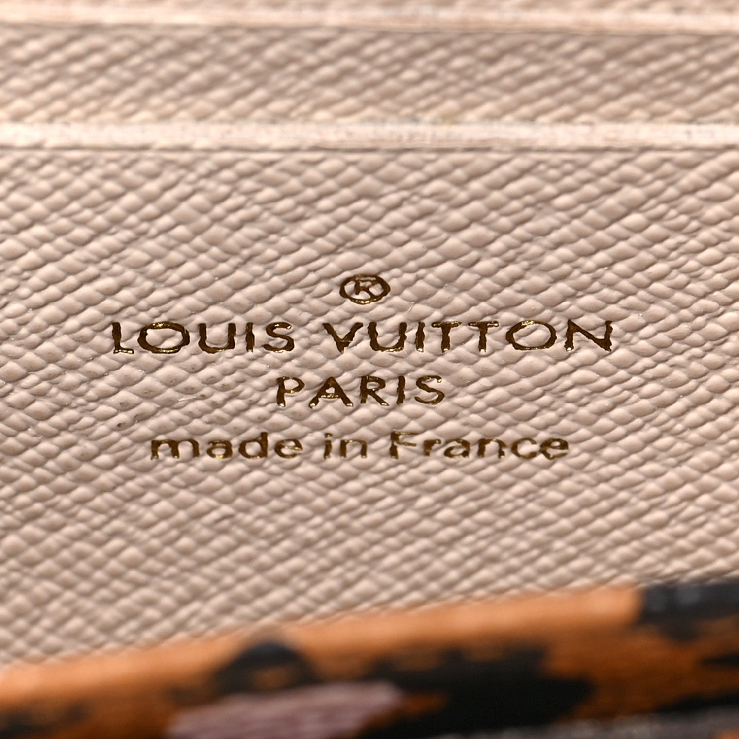 Louis Vuitton Monogram Giant Wild At Heart Zippy Coin Purse Creme 5 of 6