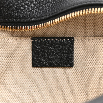 Gucci Pebbled Calfskin Small Soho Disco Bag Black 6 of 11