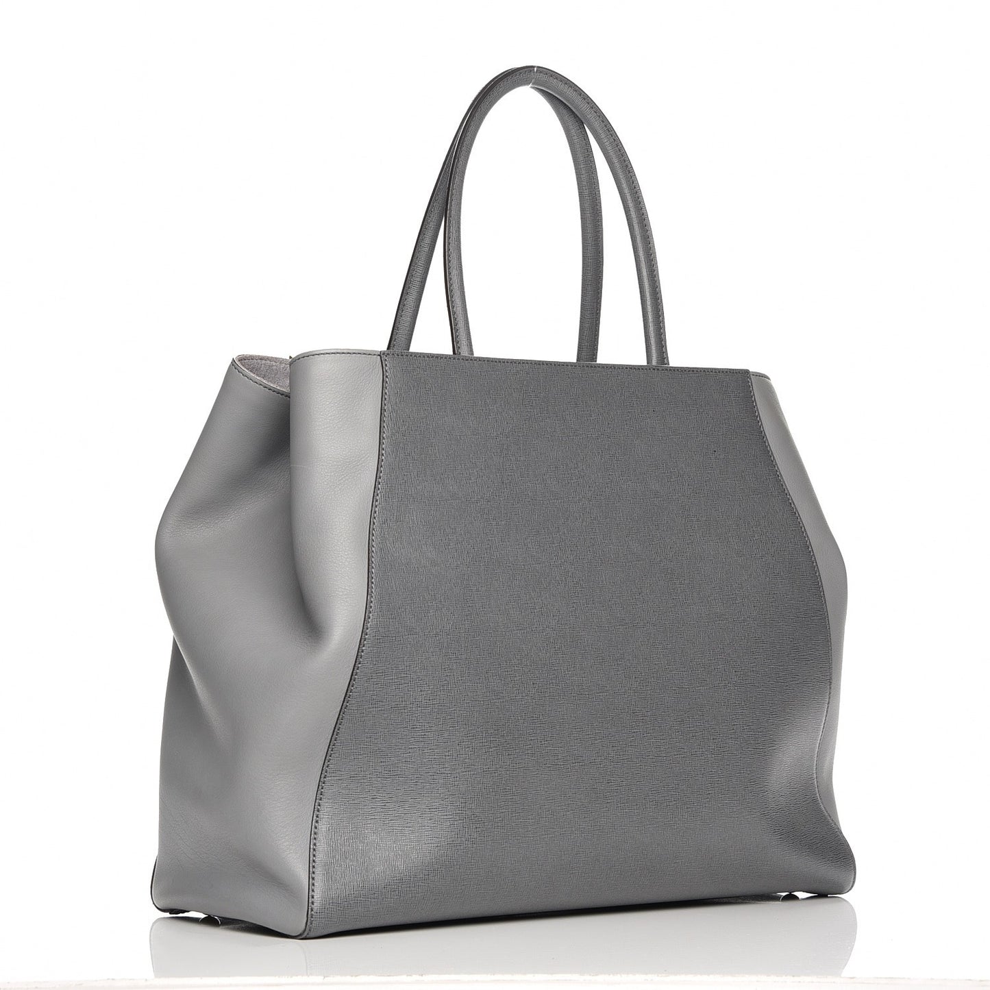 Vitello Elite Large 2Jours Tote Grigio Grigio Chiaro