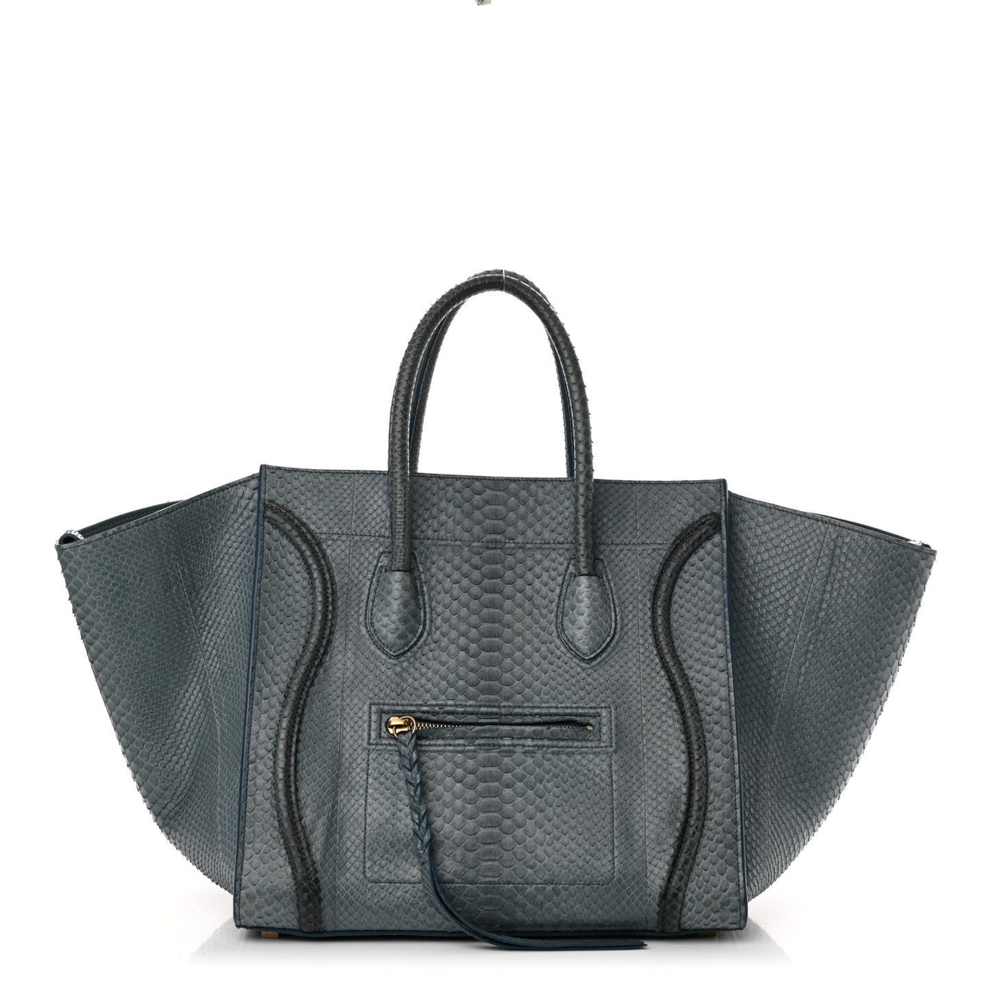 Snakeskin Medium Phantom Luggage Grey