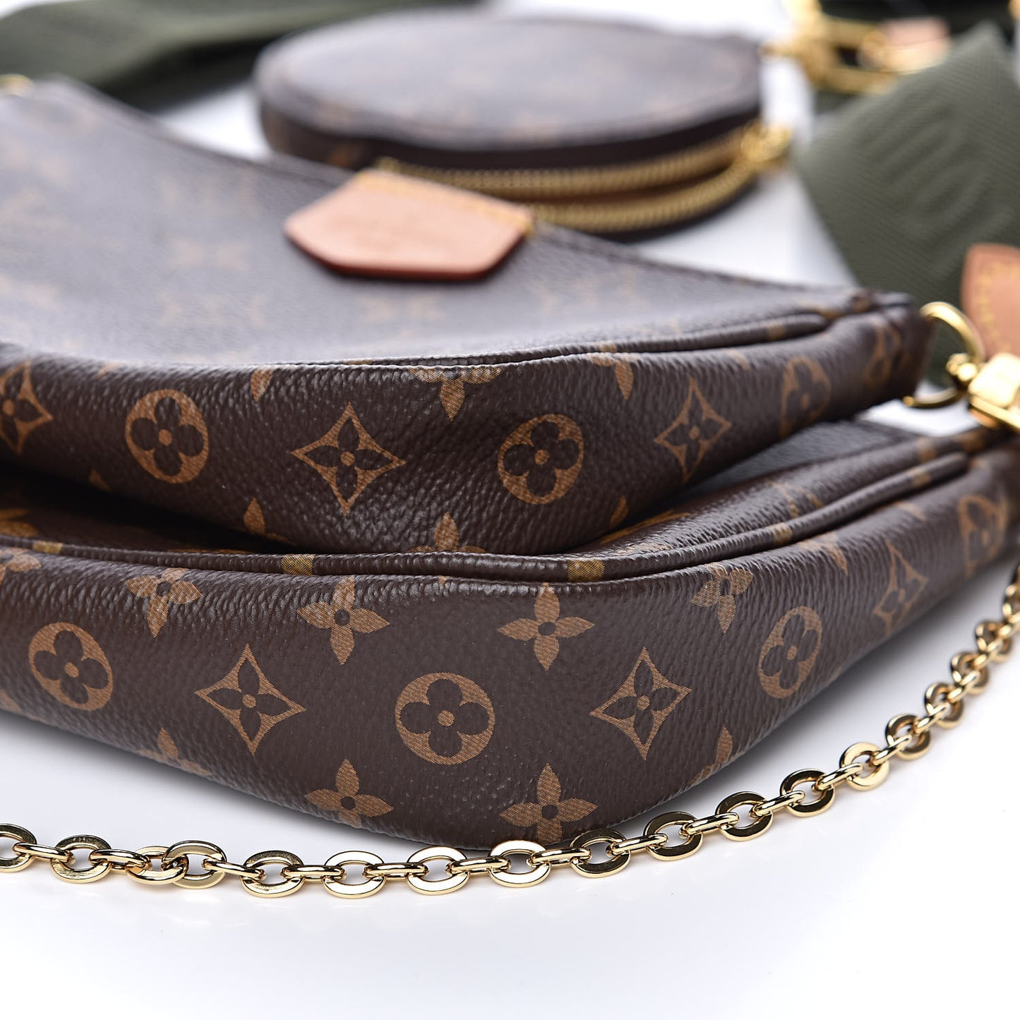 Monogram Multi Pochette Accessories Kaki