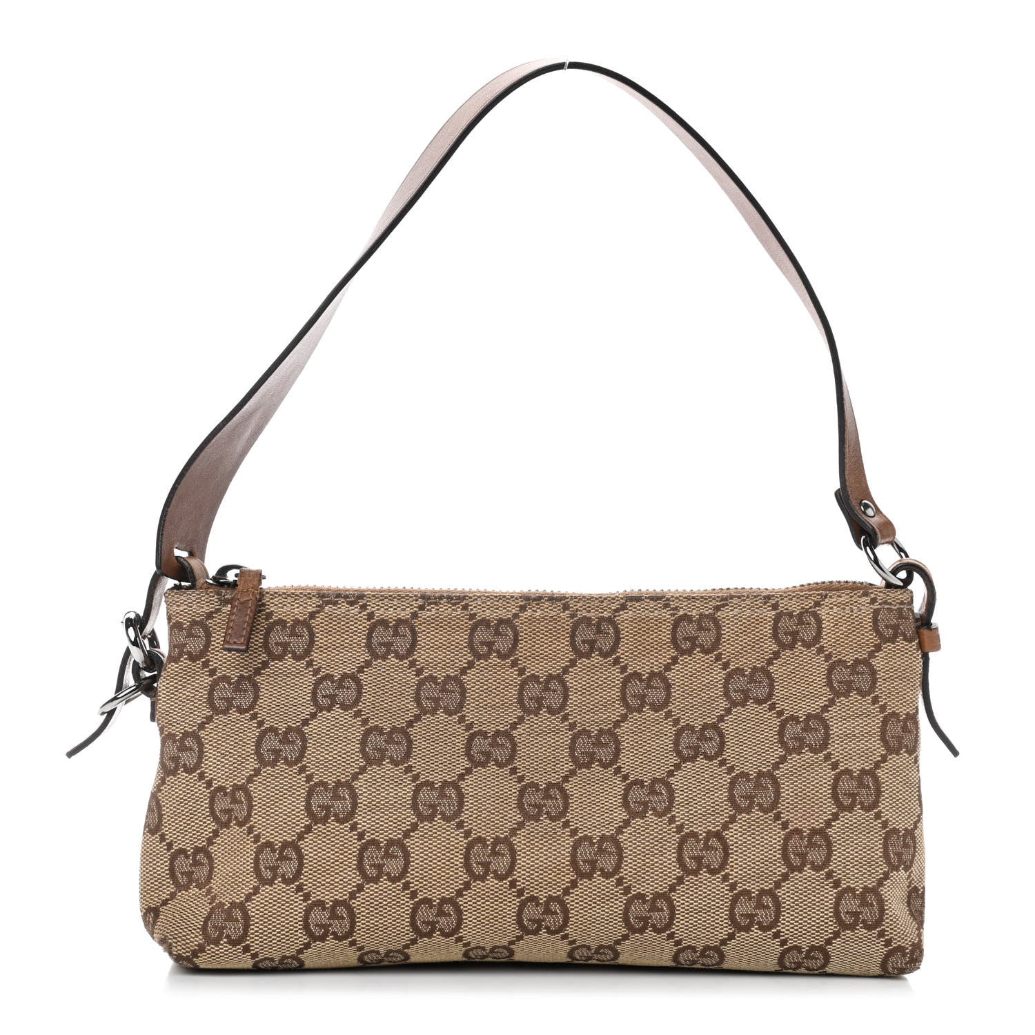 Gucci Monogram Small Pochette Brown 1 of 5