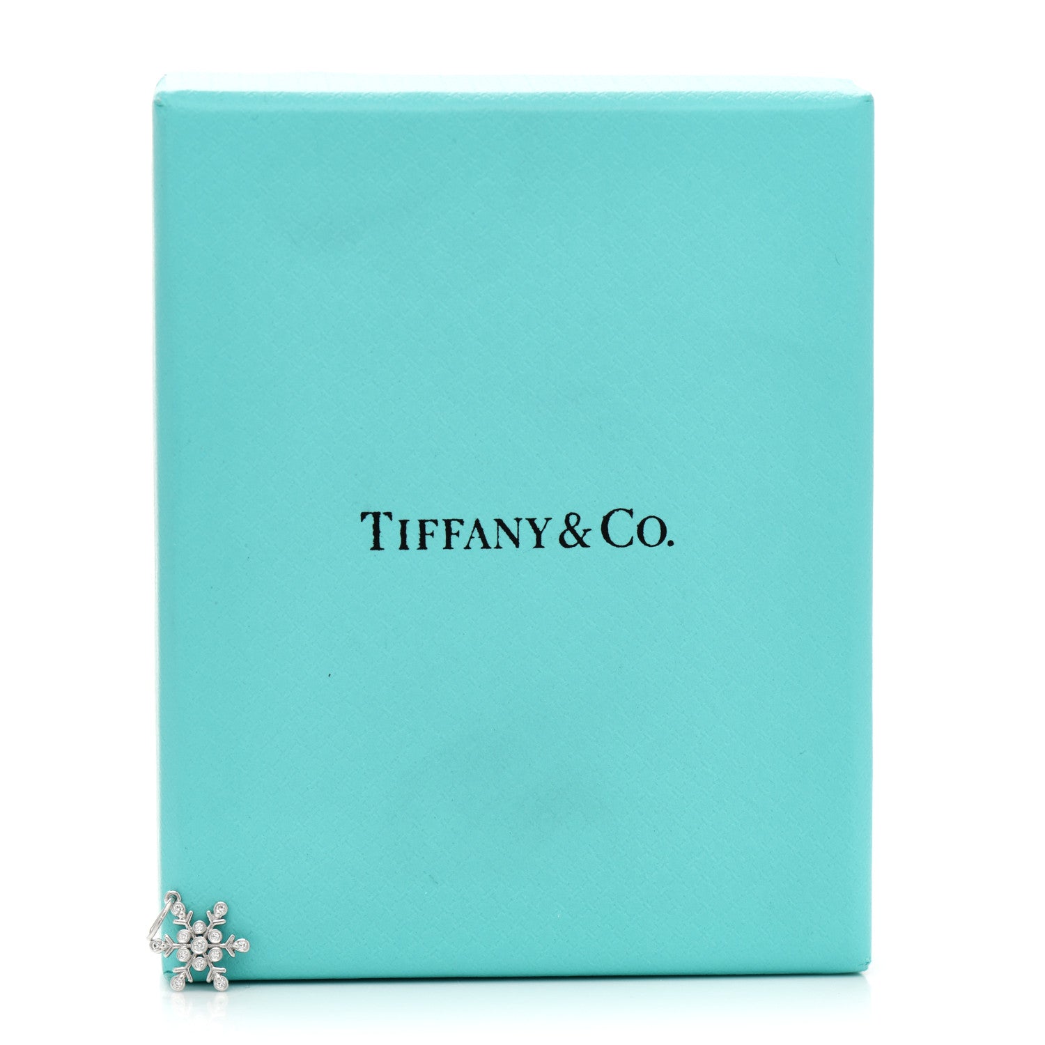 Tiffany Platinum Diamond Snowflake Charm 5 of 5