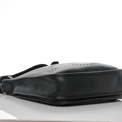 Hermes Taurillon Clemence Evelyne III PM Black 4 of 10