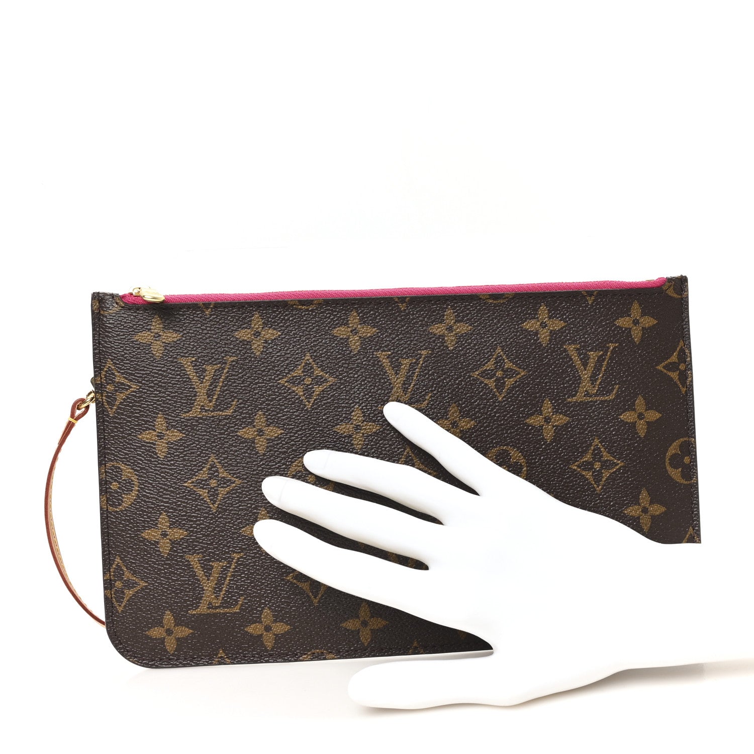 Louis Vuitton Monogram Neverfull MM GM Pochette Pivoine 2 of 6