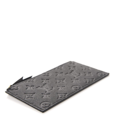 Louis Vuitton Empreinte Felicie Chain Wallet Zippered Insert Black 4 of 8
