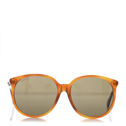 Gucci Acetate Frame Sunglasses GG0261SA Havana 2 of 9