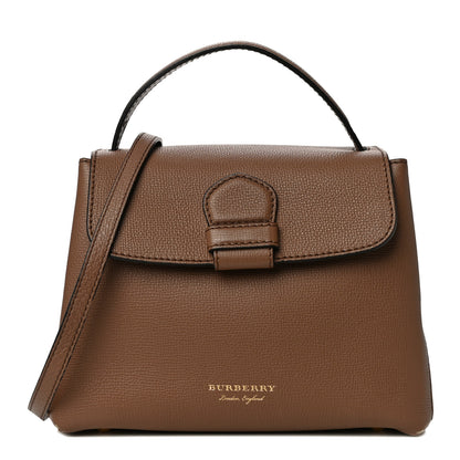 Burberry Derby Calfskin House Check Small Camberley Dark Sand 1 of 10