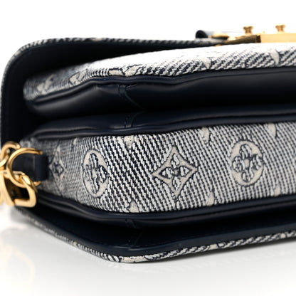 Louis Vuitton Monoglam Pochette Metis East West Blue 8 of 9