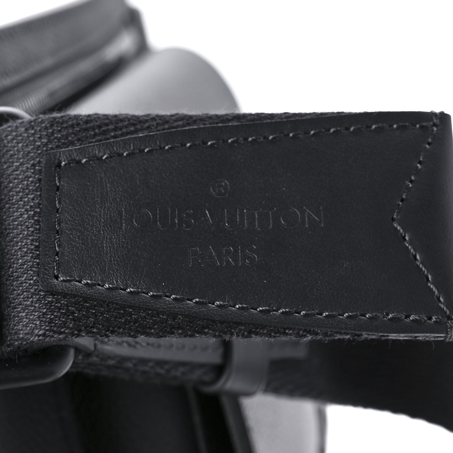 Grained Calfskin Aerogram Slingbag Black
