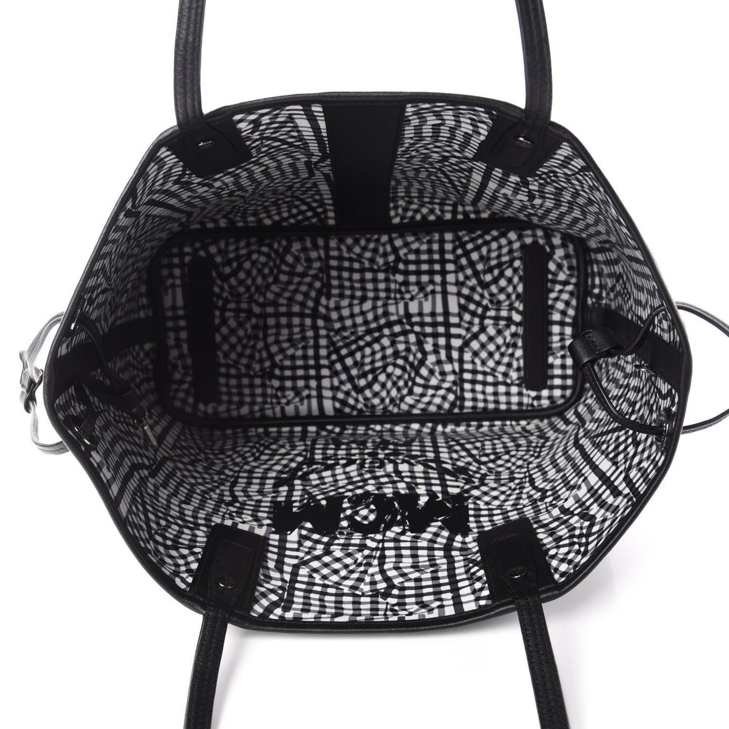 Visetos Medium Liz Reversible Shopper Tote Black