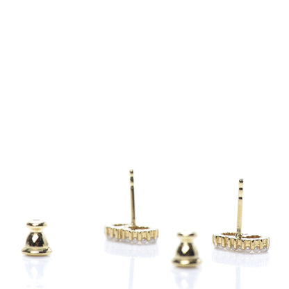 Christian Dior Pearl Clair D Lune Earrings Gold 3 of 4