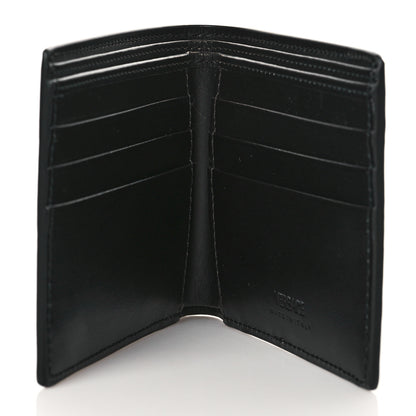 Versace Calfskin Bi-Fold Wallet Black 5 of 8