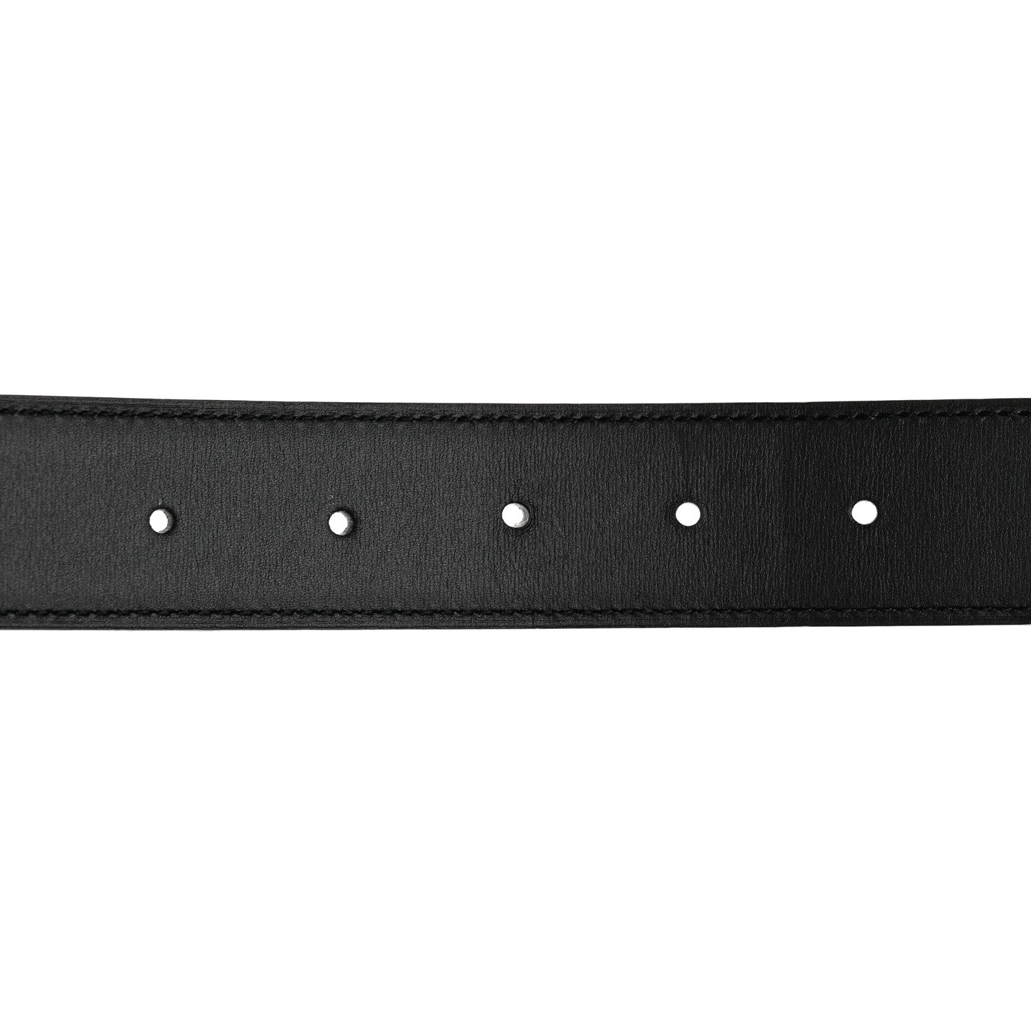 Hermes Barenia Chamonix 32mm H Belt 75 Fauve Black 4 of 10