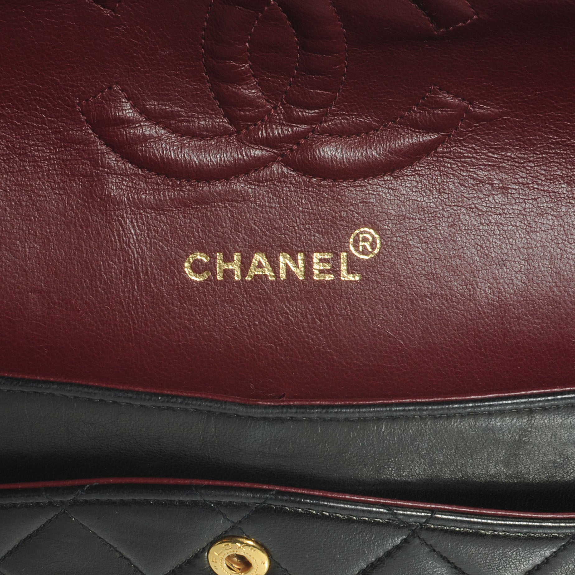 Chanel Lambskin Medium Double Flap Brown 7 of 10