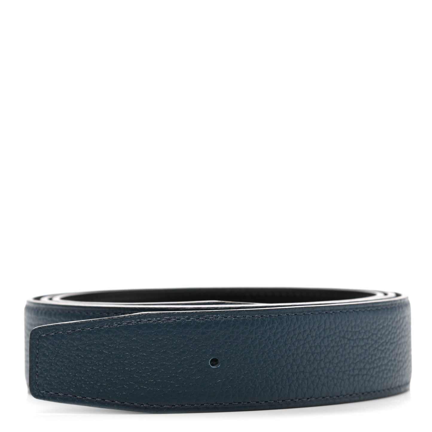 Box Togo 32mm Belt Strap 105 Black Bleu De Prusse