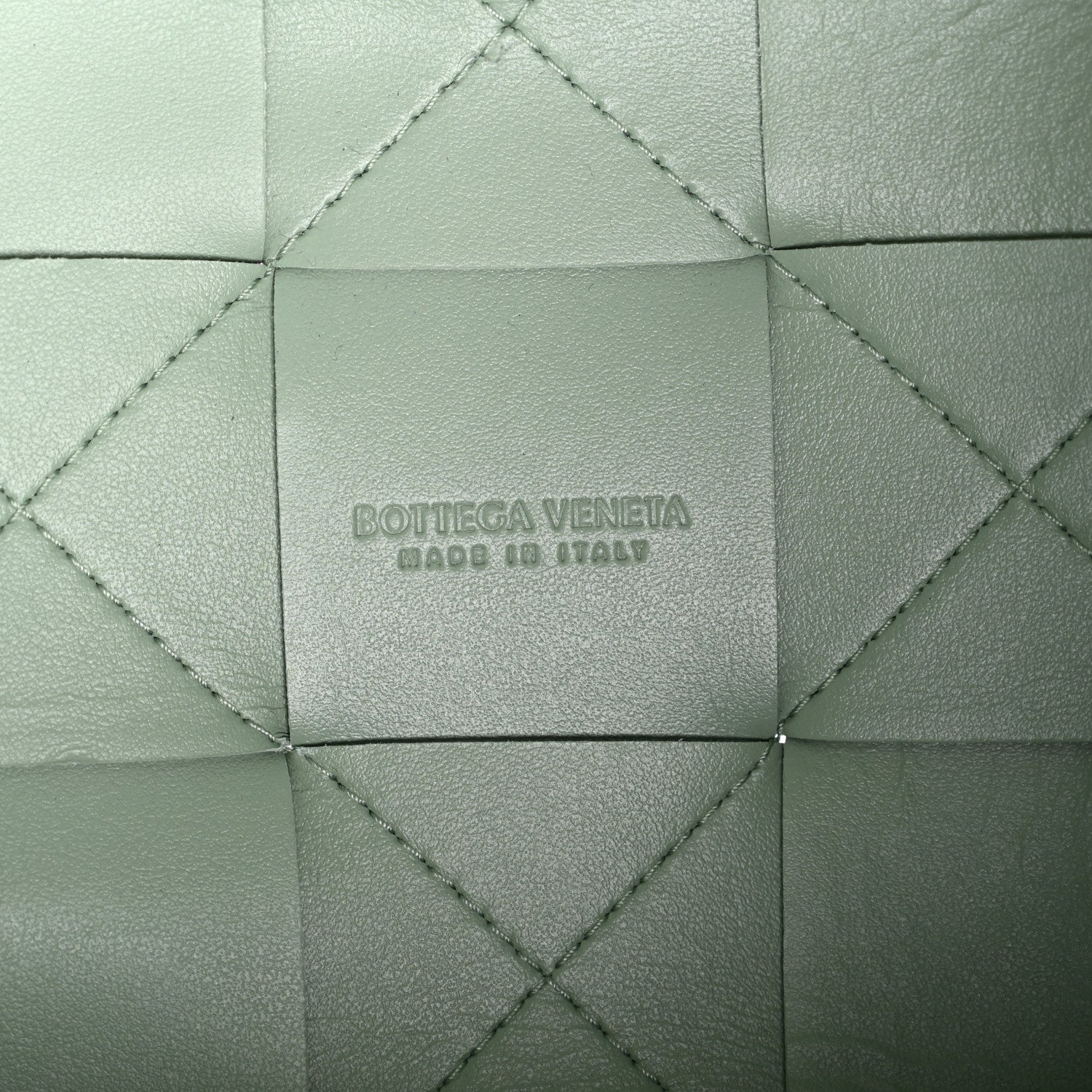 Bottega Veneta Nappa Maxi Intrecciato Small Cassette Bucket Bag New Sauge 6 of 9