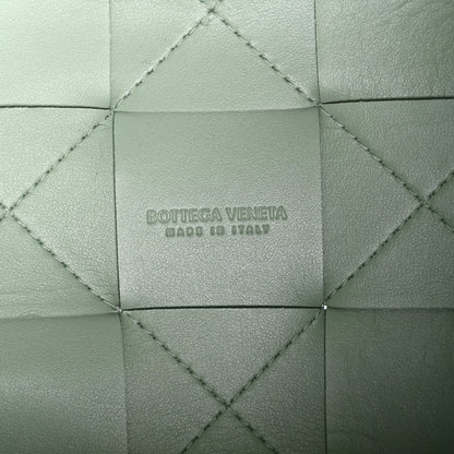 Bottega Veneta Nappa Maxi Intrecciato Small Cassette Bucket Bag New Sauge 6 of 9