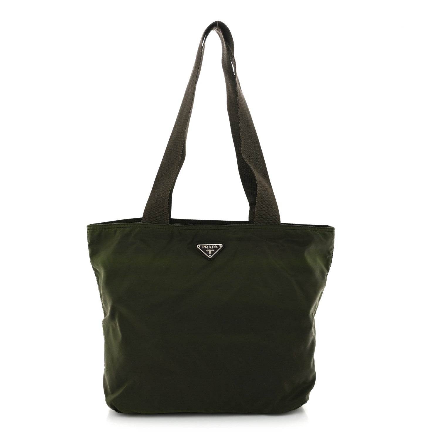 Prada Nylon Zip Tote Bag Mimetico 1 of 14