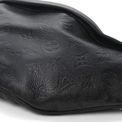 Louis Vuitton Calfskin Monogram Shadow Discovery Bumbag Black 8 of 8