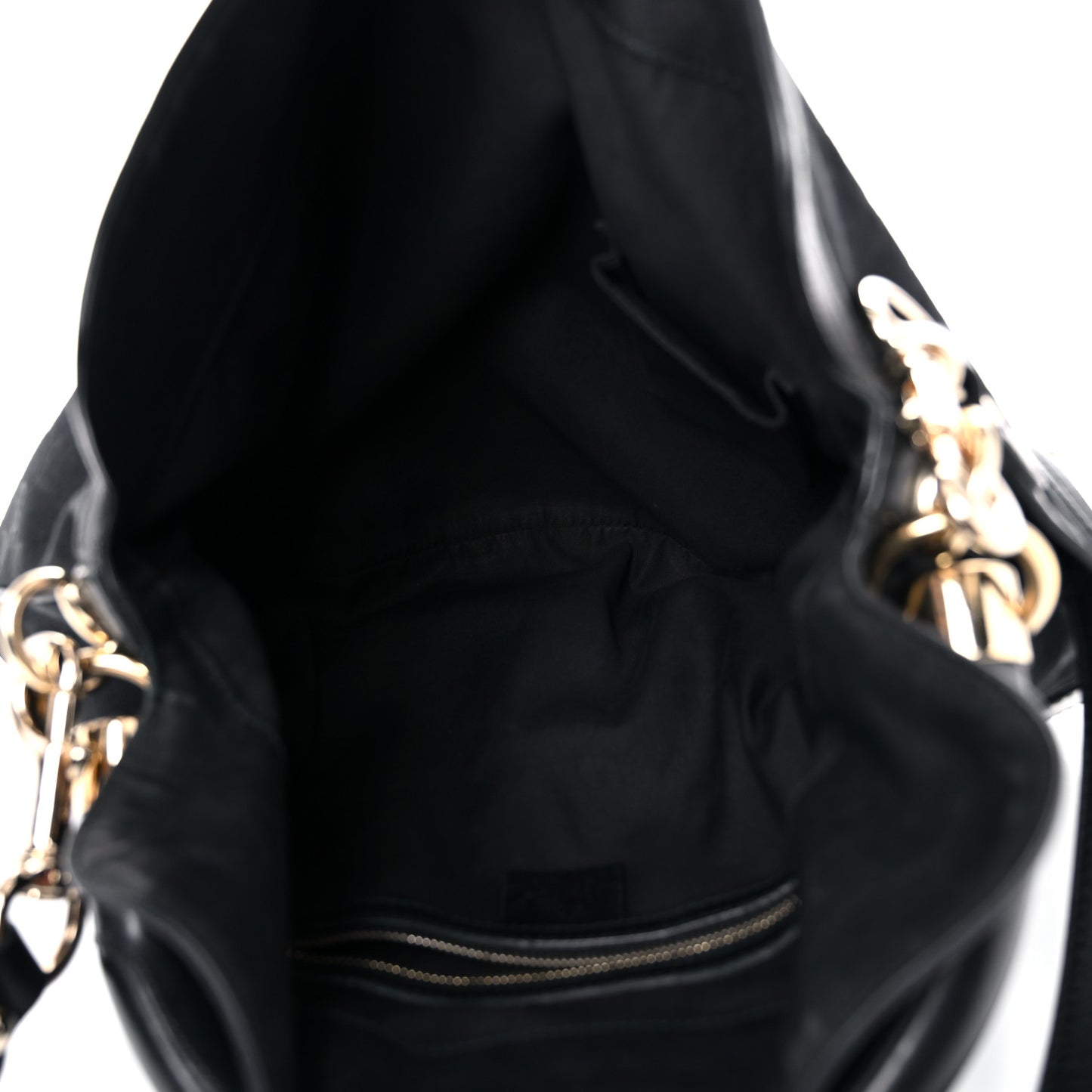 Monogram Medium Indy Top Handle Hobo Black