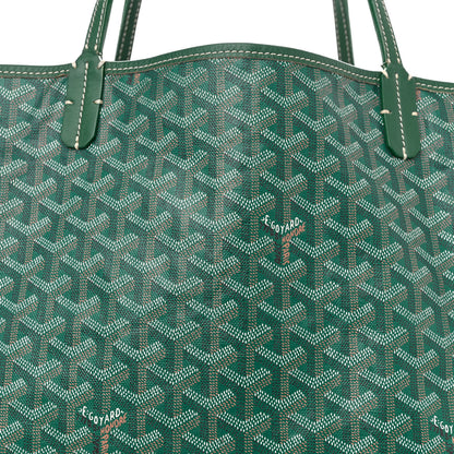 Goyard Goyardine Saint Louis GM Green 7 of 14