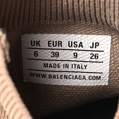 Balenciaga Technical 3D Recycled Knit Womens Speed 2.0 Sneakers Monocolor 39 Beige 6 of 7