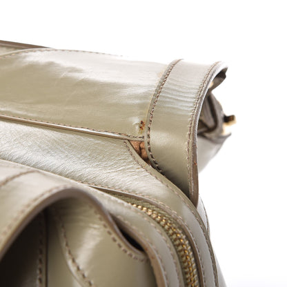 Jimmy Choo Calfskin Tahula Hobo Beige 9 of 9