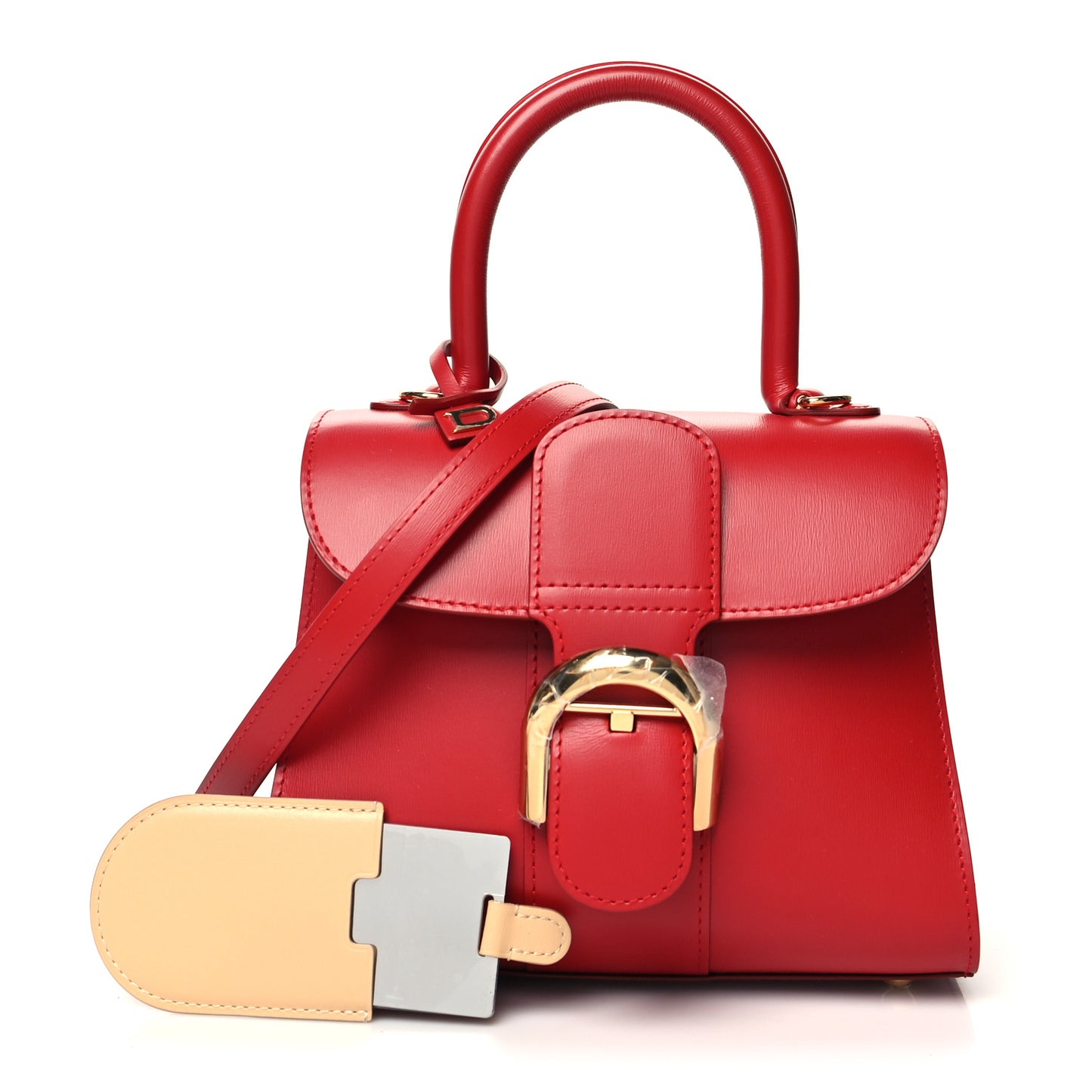 Box Calfskin Mini Brillant Satchel Lipstick