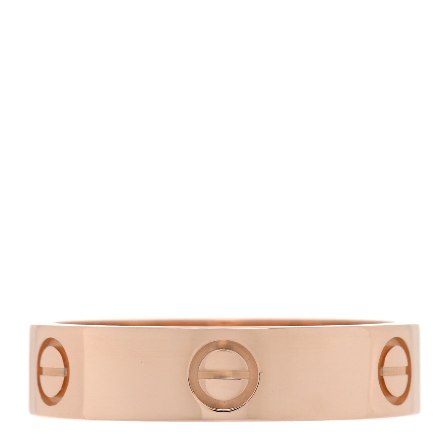 18K Pink Gold 5.5mm LOVE Ring 65 11
