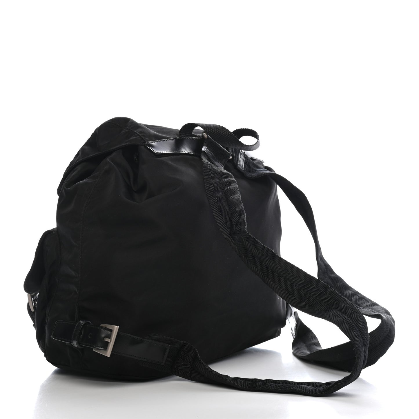 Nylon Vela Medium Backpack Black