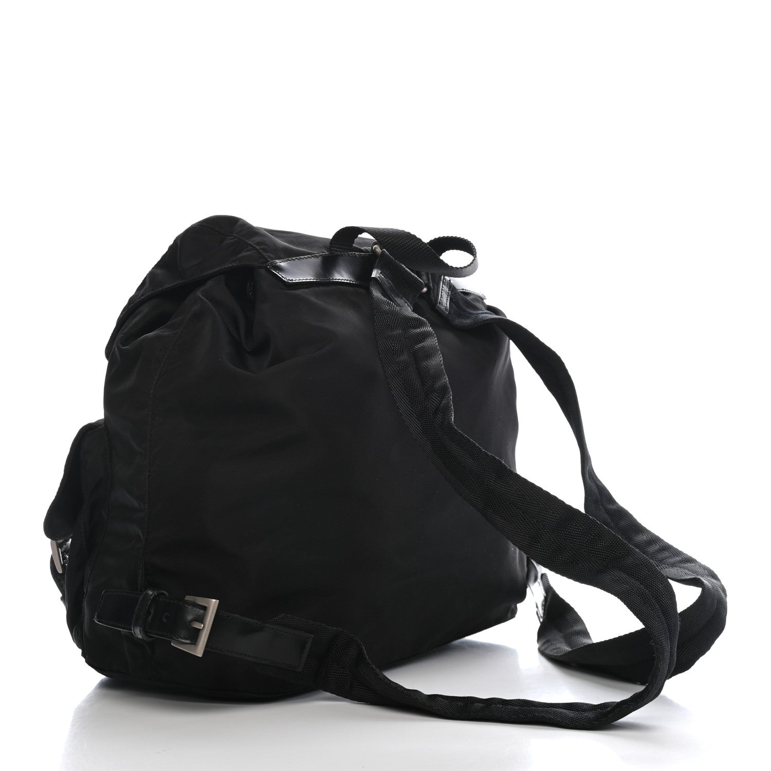 Prada Nylon Vela Medium Backpack Black 2 of 8