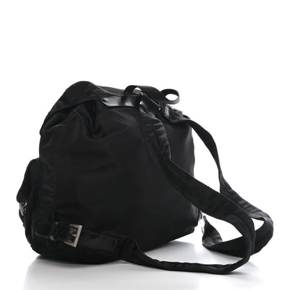 Prada Nylon Vela Medium Backpack Black 2 of 8