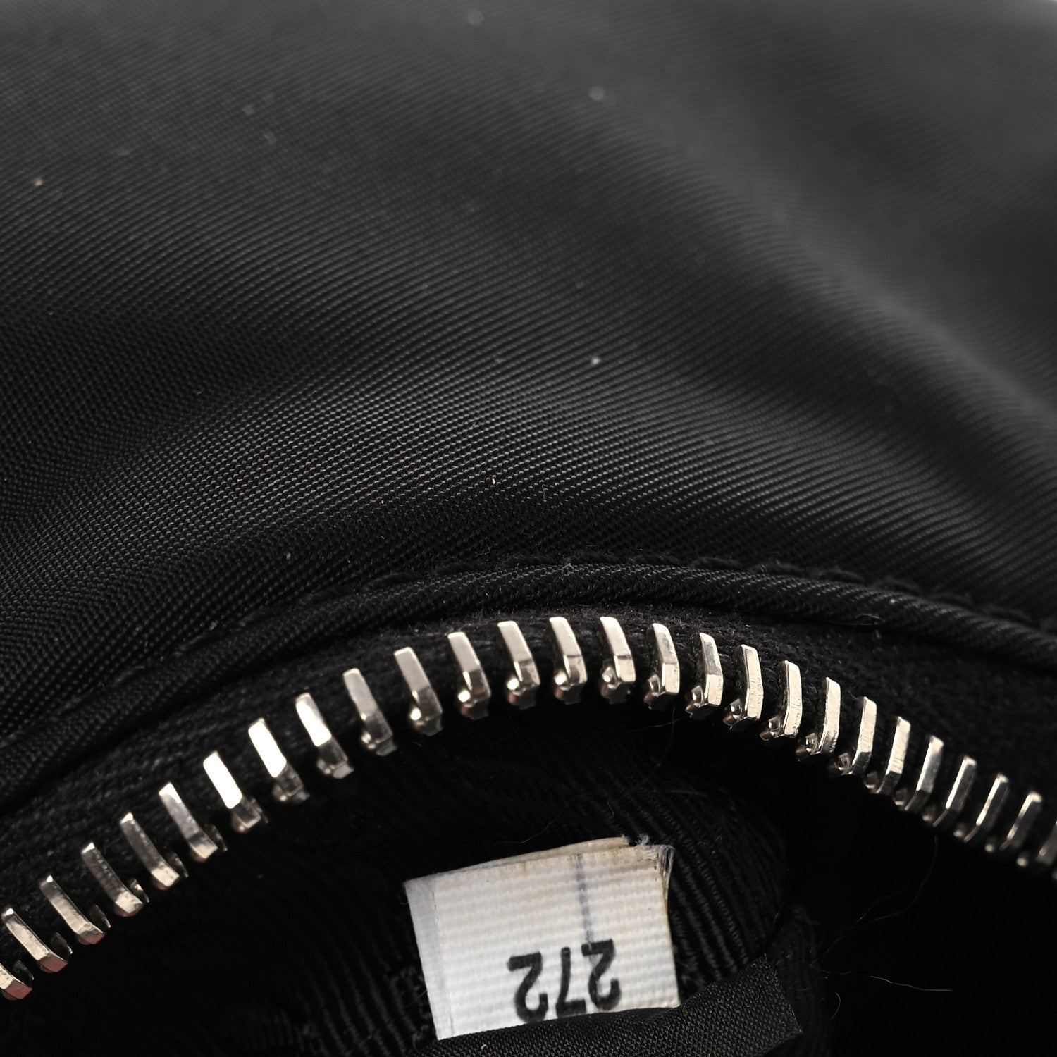 Prada Tessuto Nylon Saffiano Re-Edition 2006 Shoulder Bag Black Black 8 of 14