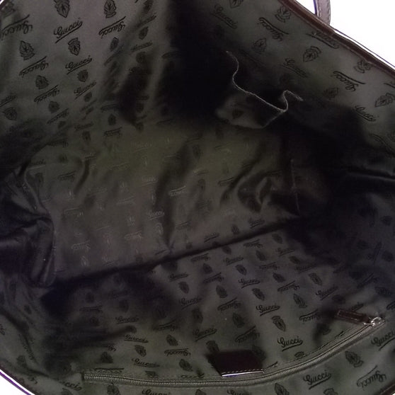 Gucci Monogram Web Large Jolie Tote Brown 6 of 9