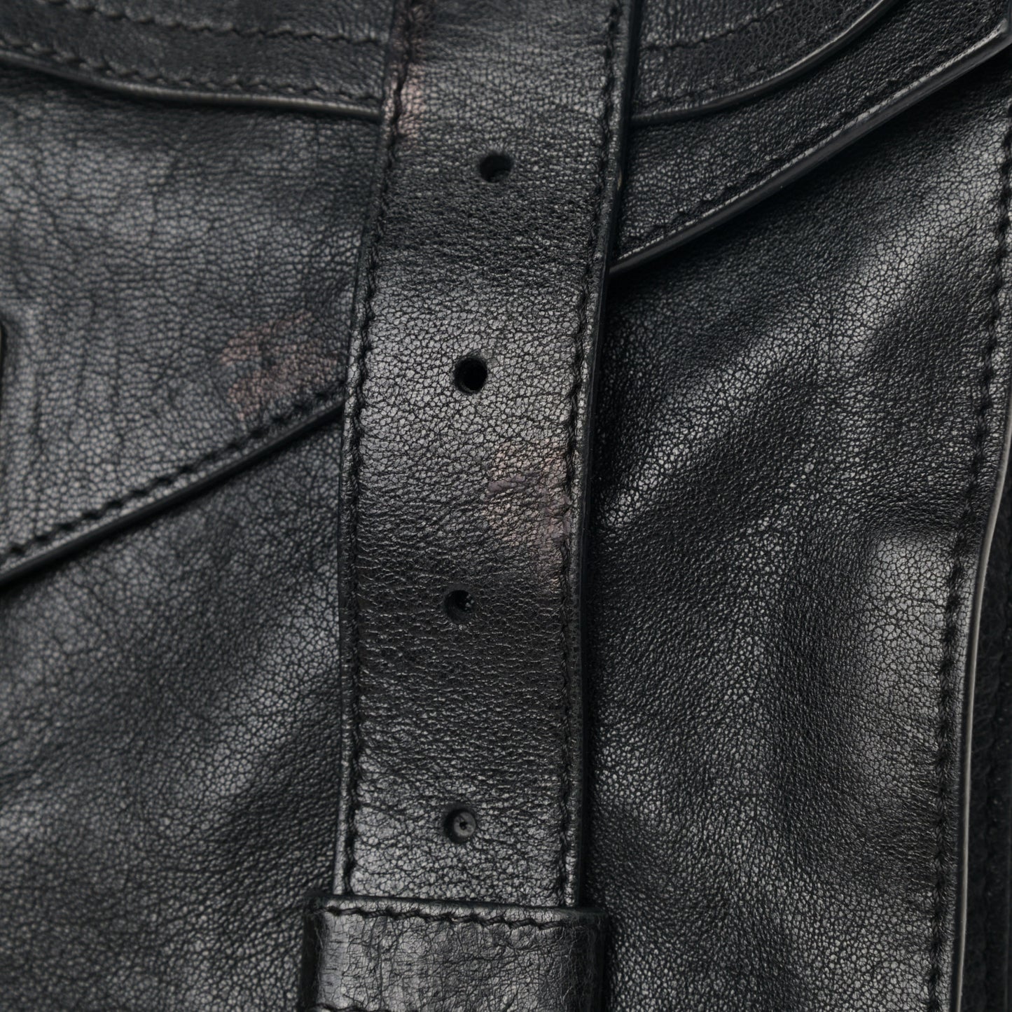 Lambskin PS1 Tote Black