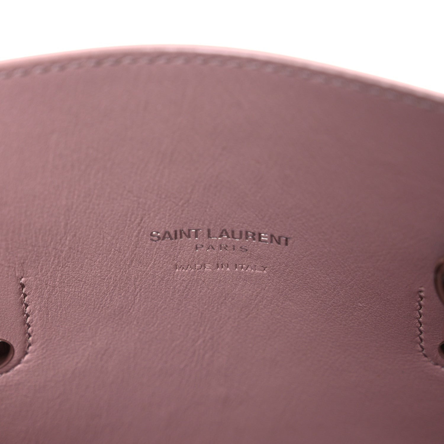 Saint Laurent Calfskin Embossed Python Baby Sac De Jour Powder Pink 7 of 12